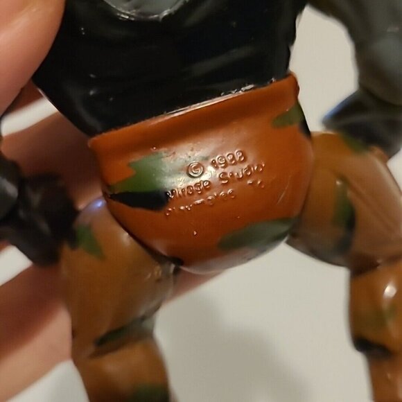 VTG Retro 1988 Rocksteady Teenage Mutant Ninja Turtles TMNT Playmates - Picture 3 of 4
